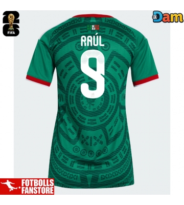Mexiko Raul Jimenez #9 Hemmatröja Dam VM 2026 Kortärmad